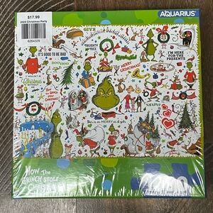 Aquarius How the Grinch Stole Christmas Puzzle 1000 Pieces New In Box NWT
